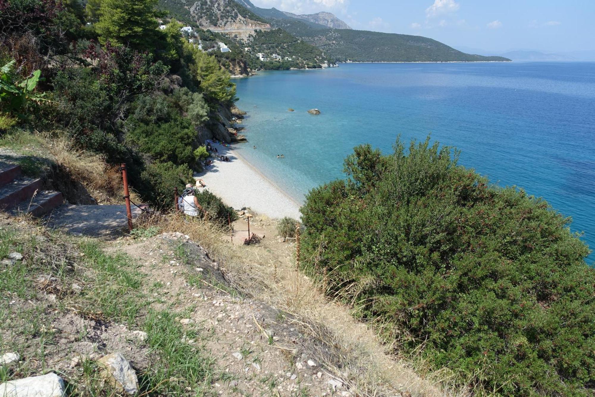 Studio In Villa In Kalloni Direkt Am Meer Extérieur photo