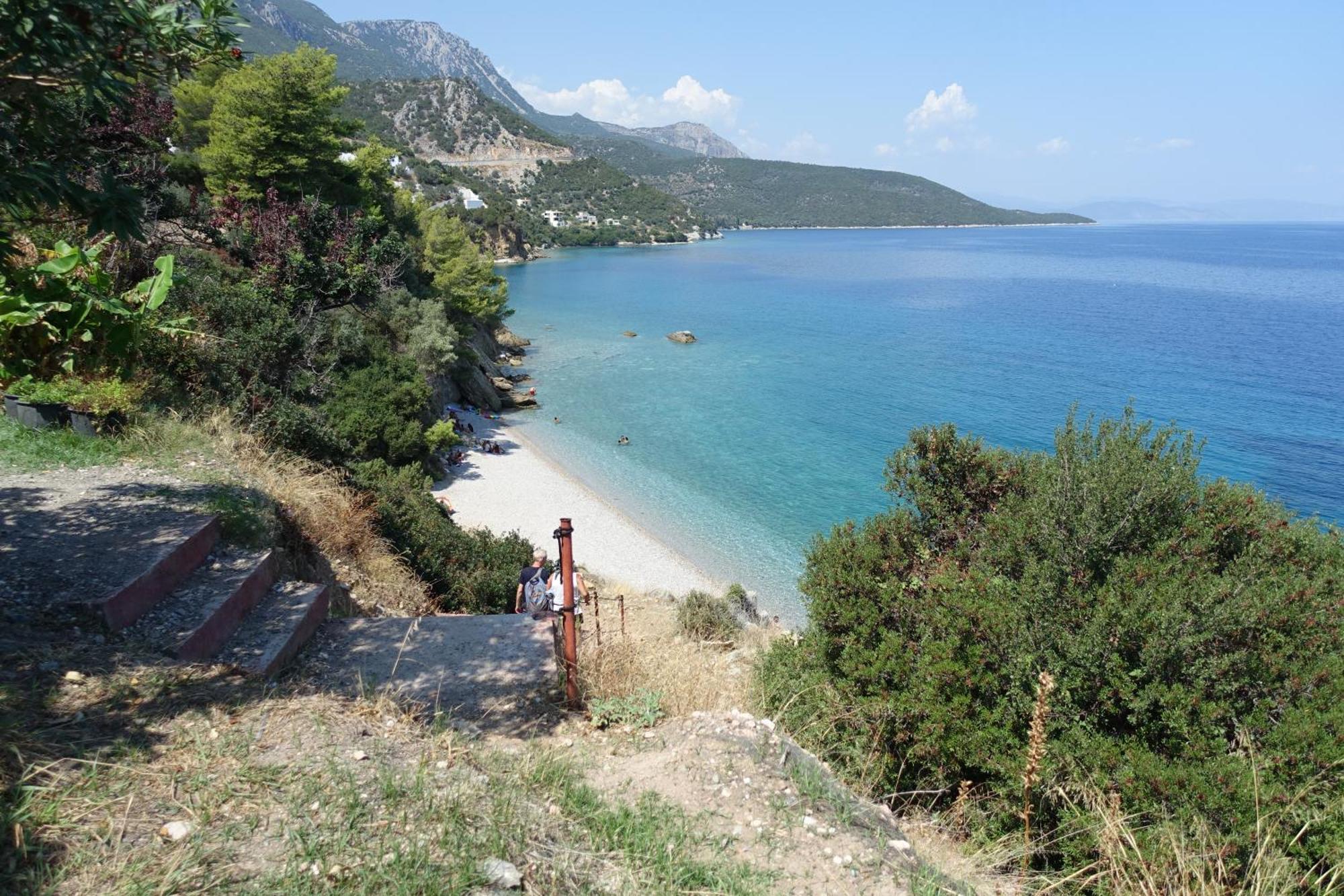 Studio In Villa In Kalloni Direkt Am Meer Extérieur photo